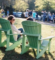park chairs